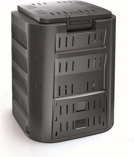 Kompostér zahradní COMPOGREEN 320l černý PROSPERPLAST
