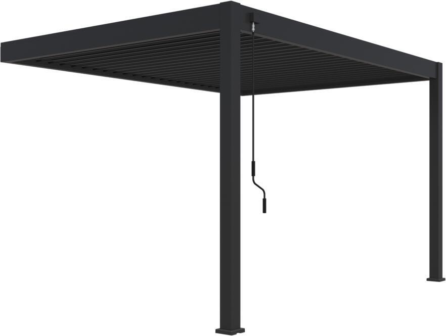 Pergola ROJA INTRO PLUS 4x3 m, hliník - do stěny