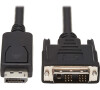 EATON tripplite Video kabel DisplayPort s aretací / DVI Single Link (Samec/Samec), 1.8m (P581-006)