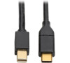 EATON tripplite Adaptér USB-C / Mini DisplayPort (Samec/Samec), 4K 60Hz, černá, 1.8m (U444-006-MDP)