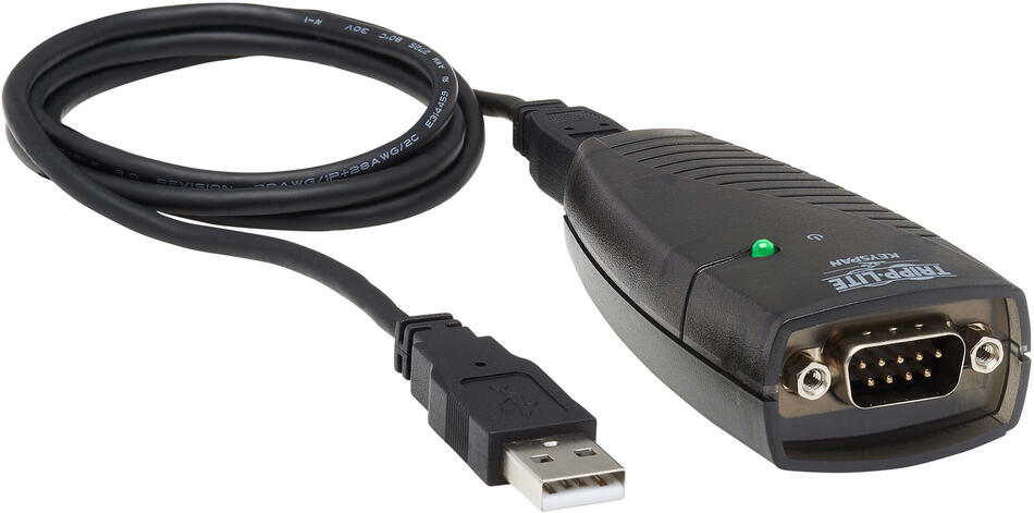 EATON adaptér USB-A / RS232 (DB9), Samec/Samec, 0.91m (USA-19HS)