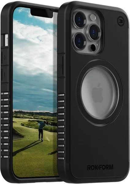 Rokform Kryt Eagle 3, magnetický kryt pro golfisty, pro iPhone 13 Pro, černý (310101P)