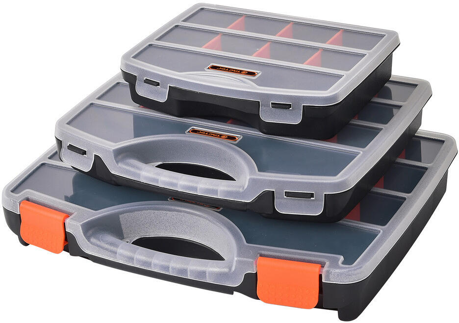 Sada plastových organizérů, 3 ks - TC320019 Tactix
