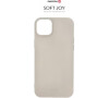 POUZDRO SWISSTEN SOFT JOY PRO APPLE IPHONE 15 PLUS KAMENNĚ ŠEDÉ