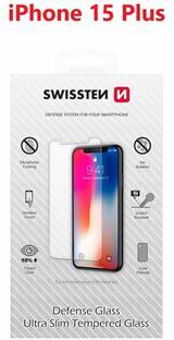 OCHRANNÉ TEMPEROVANÉ SKLO SWISSTEN PRO APPLE IPHONE 15 PLUS RE 2,5D