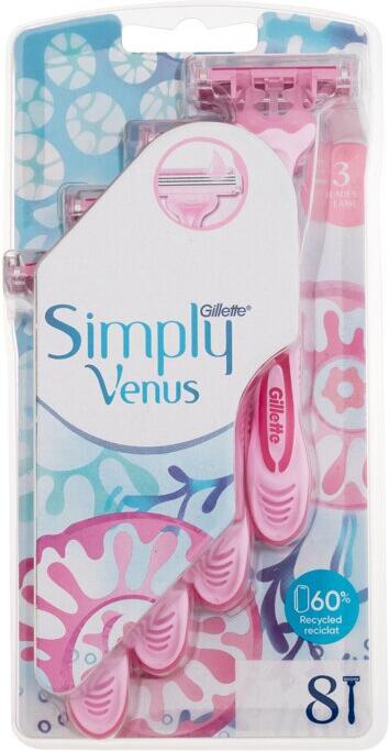 Holicí strojek Gillette Venus 3 Simply, 8 ml