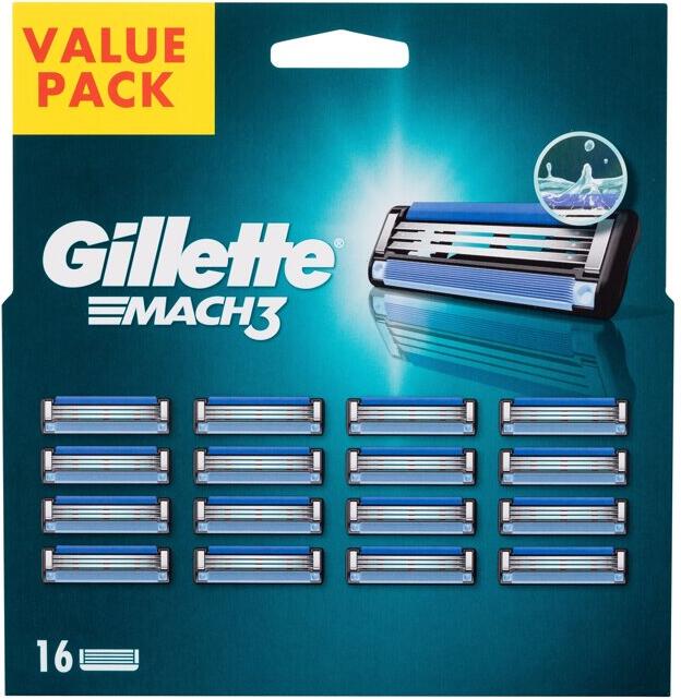 Náhradní břit Gillette Mach3, 16 ml
