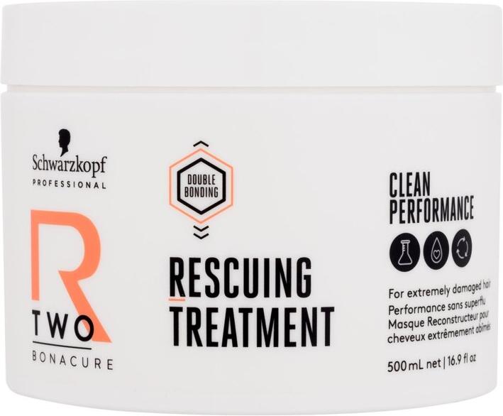Maska na vlasy Schwarzkopf Professional Bonacure R-Two Rescuing Treatment, 500 ml
