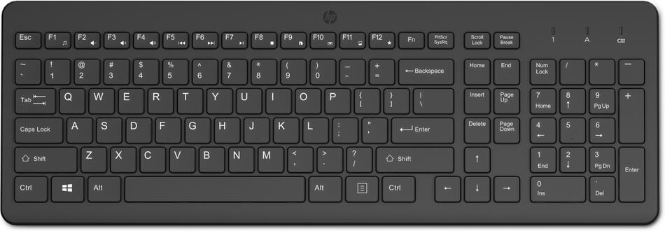 HP Bezdrátová klávesnice 220 (805T2AA#BCM)