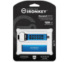 Kingston Ironkey Keypad 200C/128GB/USB 3.0/USB-C/Modr (IKKP200C/128GB)