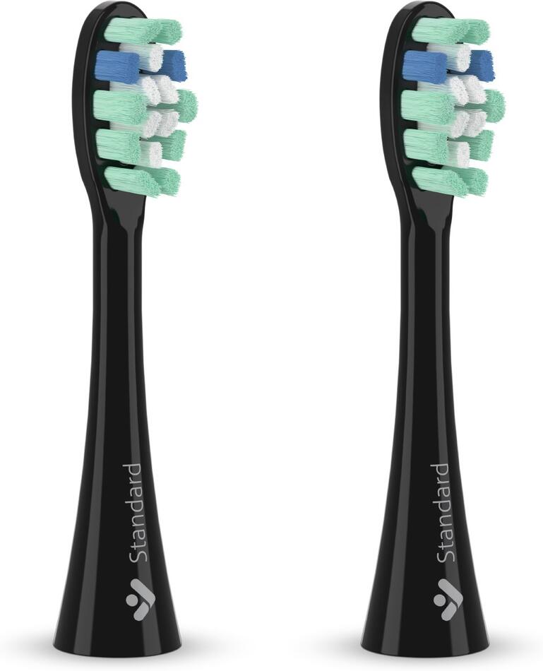 TrueLife SonicBrush Clean-series heads Standard black 2 pack