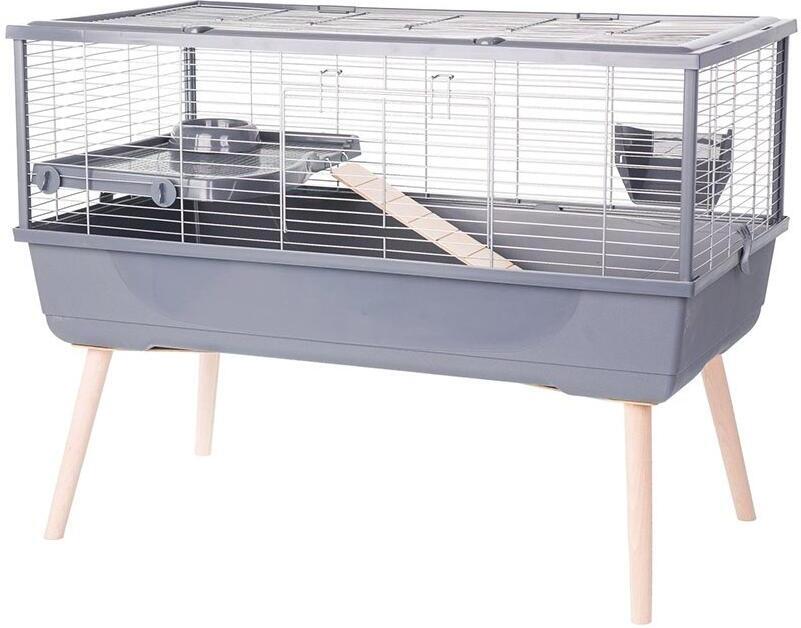 Klec pro hlodavce Zolux NEOLIFE 100 GP, 99 x 54 x 79 cm, šedá