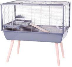 Klec pro hlodavce ZOLUX NEOLIFE 80 HAMSTER, šedá 78 x 48 x 75 cm