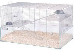 Klec pískomil Zolux NEOLIFE 80 GERBIL šedá, 78 x 48 x 45 cm