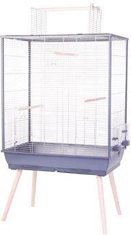 Klec ptáci Zolux NEOLIFE 80 XL BIRD, šedá, 81 x 48 x 152 cm