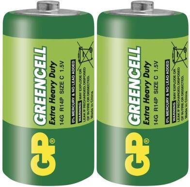 Baterie GP Greencell C (R14) (B1230)