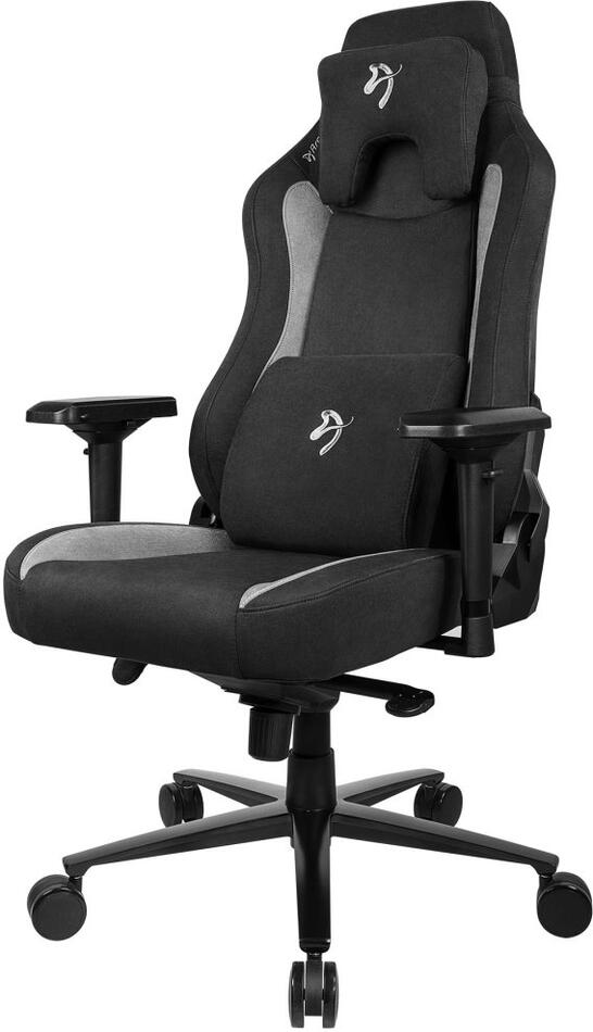 AROZZI herní židle VERNAZZA Supersoft Fabric Black/ černá (VERNAZZA-SPSF-BK)
