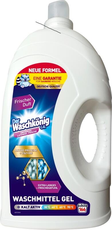 Waschkönig prací gel Universal Lavender 166 dávek, 5 l