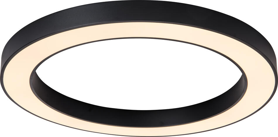 Smart stropní svítidlo IMMAX NEO PASTEL SLIM 95 x 7 cm, černé