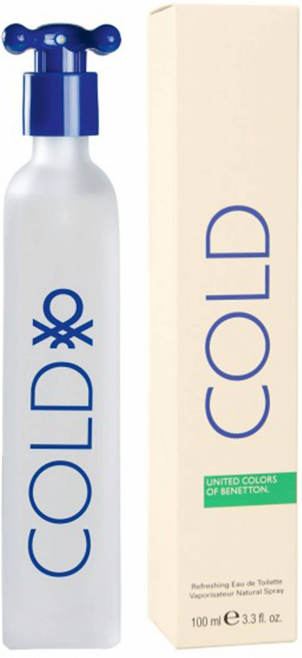 Toaletní voda Benetton Cold, 100 ml