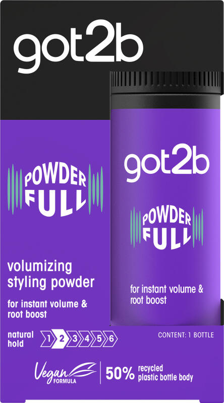 got2b Powderfull pudr na vlasy pro objem, 10 g