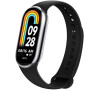 Silikonový řemínek FIXED Silicone Strap pro Xiaomi Smart Band 10/9/8, černý