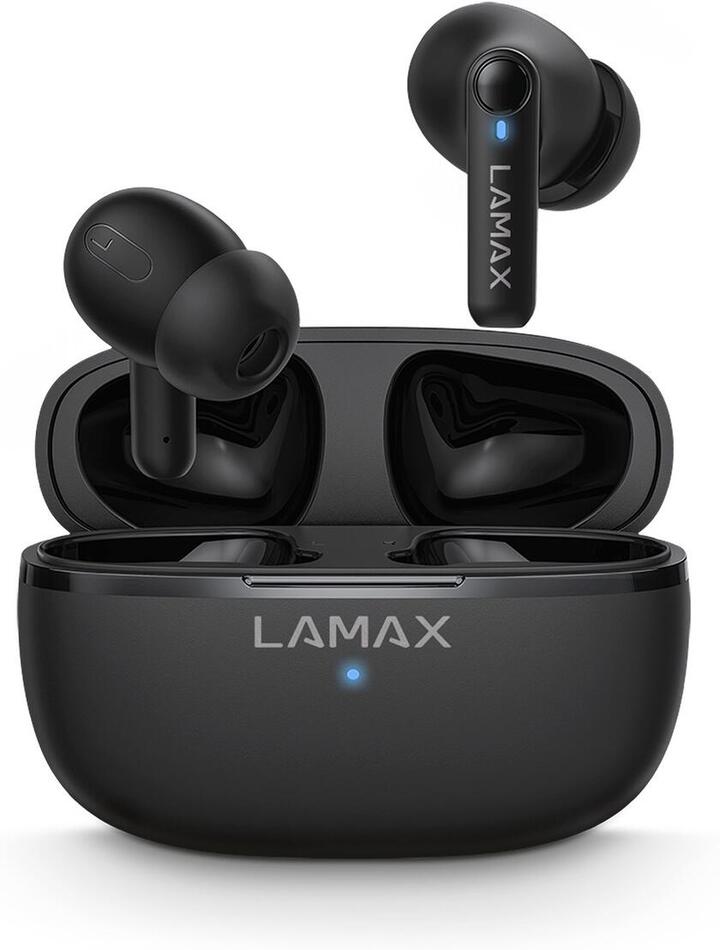 Bezdrátová sluchátka Lamax Clips1 Play, černá