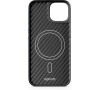 Epico Hybrid Carbon Mag+ Case iPhone 15 - černá