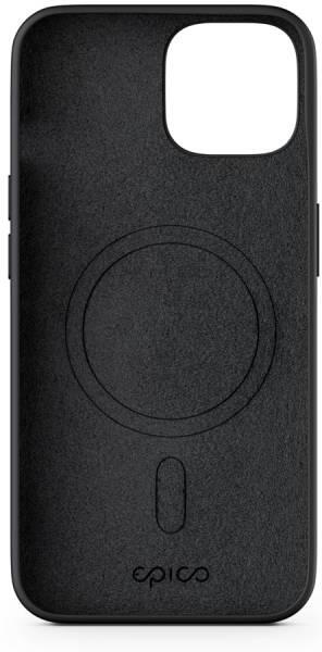 Epico Silicone Mag+ Case iPhone 15 - černá
