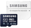 Samsung pamov karta 512GB PRO Ultimate CL10 Micro SDXC Grade 3 (/z: a 200/130MBs) + SD Adaptr (MB-MY512SA/WW)