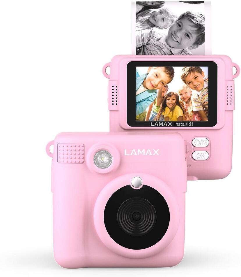Fotoaparát LAMAX InstaKid1, růžový