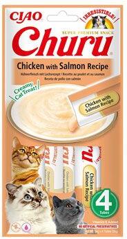 Churu Cat Chicken with Salmon Recipe 4x14g
