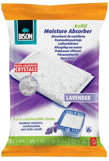 Náplň do pohlcovače vlhkosti BISON B05781 Levandule 450g