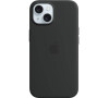 Apple iPhone 15 Silicone Case with MS - Black (MT0J3ZM/A)