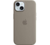 Apple iPhone 15 Silicone Case with MS - Clay (MT0Q3ZM/A)