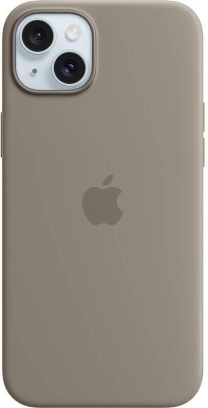 Apple iPhone 15+ Silicone Case with MS - Clay (MT133ZM/A)