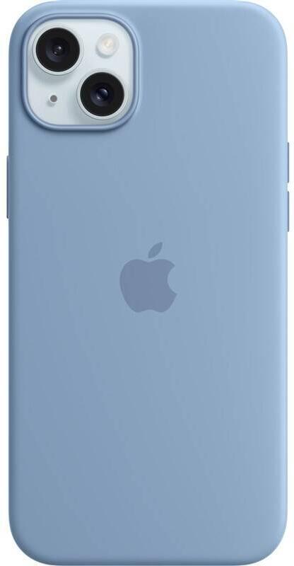 Apple iPhone 15+ Silicone Case with MS - Winter Blue (MT193ZM/A)