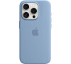 Apple iPhone 15 Pro Silicone Case with MS - Winter Blue (MT1L3ZM/A)