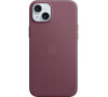 Apple iPhone 15+ FineWoven Case with MS - Mulberry (MT4A3ZM/A)