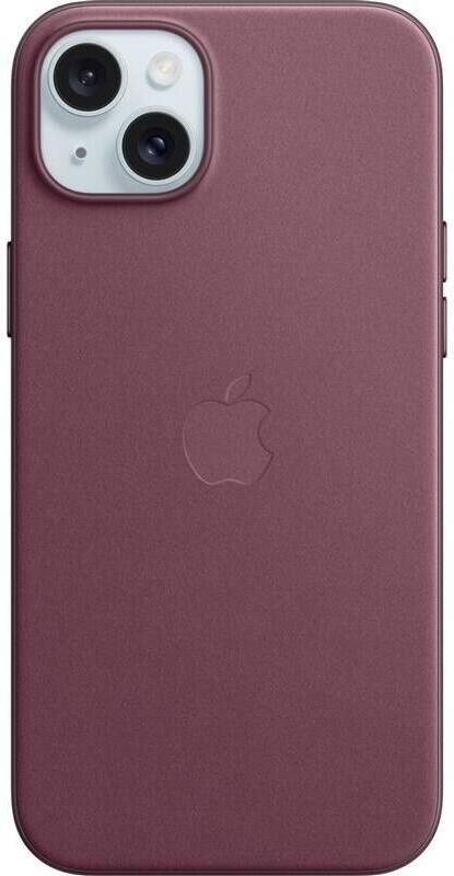 Apple iPhone 15+ FineWoven Case with MS - Mulberry (MT4A3ZM/A)