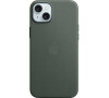 Apple iPhone 15+ FineWoven Case with MS - Evergreen (MT4F3ZM/A)