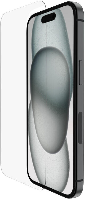Belkin SCREENFORCE UltraGlass2 Anti-Microbial ochranné sklo pro iPhone 16 / 15 / 14 Pro (OVA131zz)