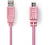 USB kabel NEDIS CCGP60410PK10