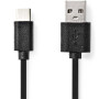 USB kabel NEDIS CCGB60600BK10