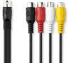 DIN Audio Kabel NEDIS CAGL20450BK02