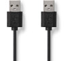 USB kabel NEDIS CCGL60001BK20