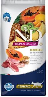 N&D TROPICAL SELECTION CAT Lamb Neutered 10kg