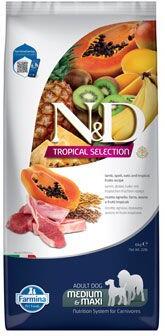 N&D TROPICAL SELECTION DOG Adult M/L Lamb 10kg