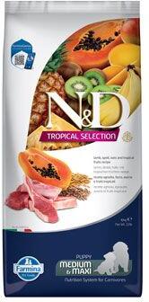 N&D TROPICAL SELECTION DOG Puppy M/L Lamb 10kg