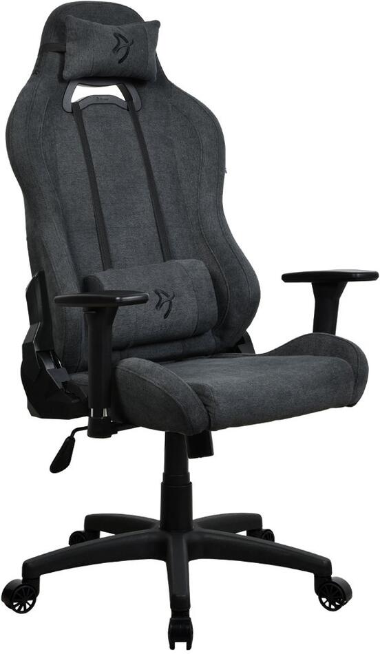 AROZZI herní židle TORRETTA Soft Fabric v2/ látkový povrch/ tmavě šedá (TORRETTA-SFB-DG2)